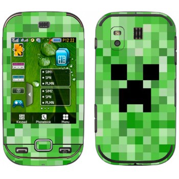   «Creeper face - Minecraft»   Samsung B5722 Duos