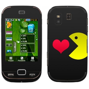   «I love Pacman»   Samsung B5722 Duos