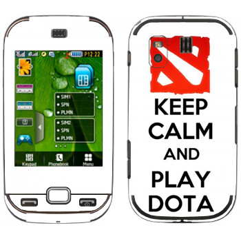   «Keep calm and Play DOTA»   Samsung B5722 Duos