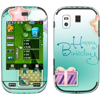   «Happy birthday»   Samsung B5722 Duos