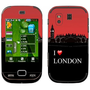   «I love London»   Samsung B5722 Duos