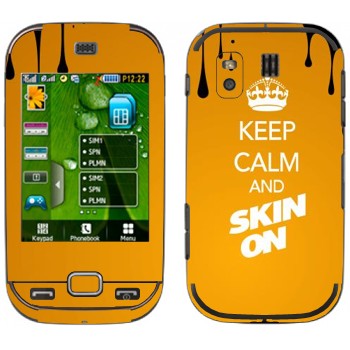   «Keep calm and Skinon»   Samsung B5722 Duos