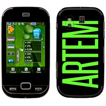  «Artem»   Samsung B5722 Duos