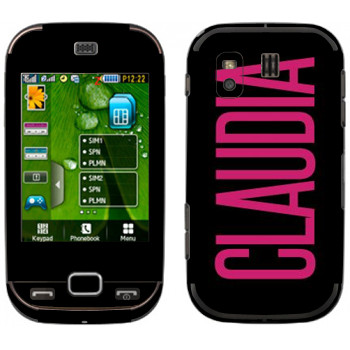   «Claudia»   Samsung B5722 Duos