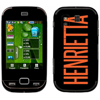   «Henrietta»   Samsung B5722 Duos
