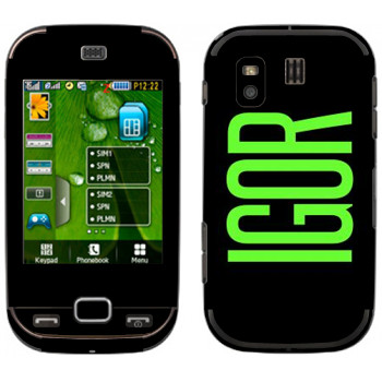   «Igor»   Samsung B5722 Duos
