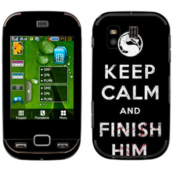   «Keep calm and Finish him Mortal Kombat»   Samsung B5722 Duos