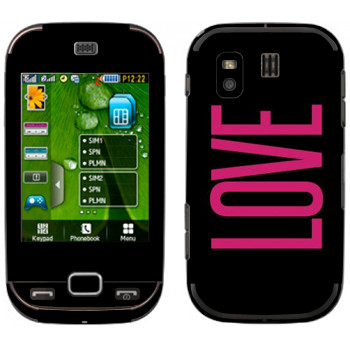   «Love»   Samsung B5722 Duos
