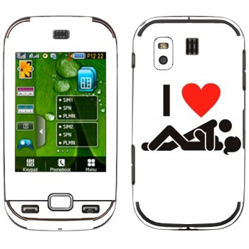   « I love sex»   Samsung B5722 Duos