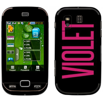   «Violet»   Samsung B5722 Duos