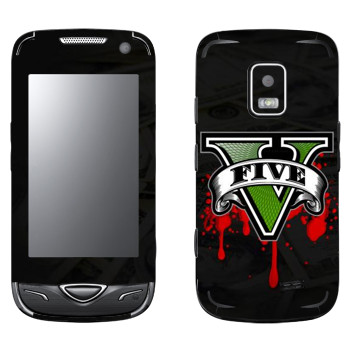   «GTA 5 - logo blood»   Samsung B7722