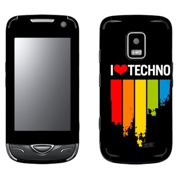   «I love techno»   Samsung B7722
