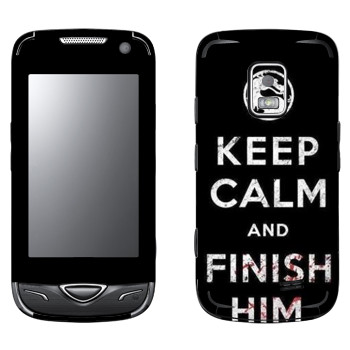   «Keep calm and Finish him Mortal Kombat»   Samsung B7722