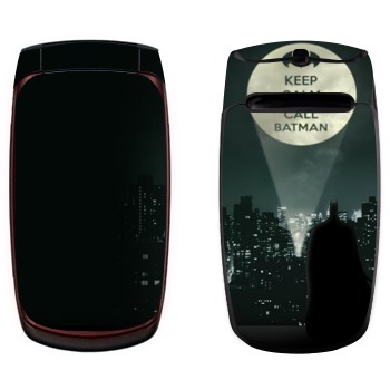  «Keep calm and call Batman»   Samsung C260