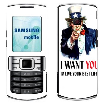   « : I want you!»   Samsung C3010