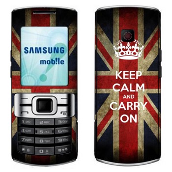   «Keep calm and carry on»   Samsung C3010