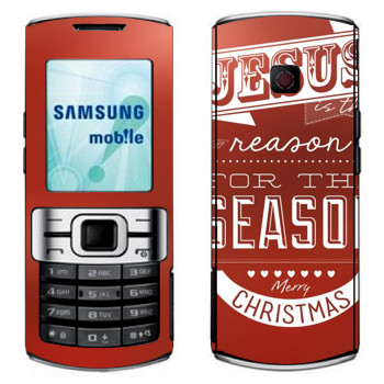   «Jesus is the reason for the season»   Samsung C3010