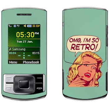   «OMG I'm So retro»   Samsung C3050