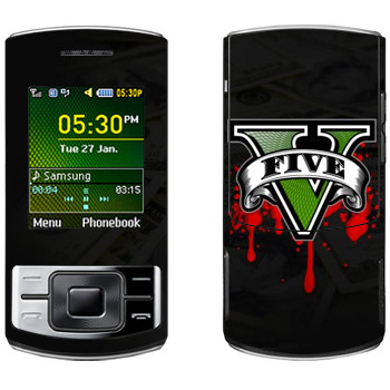  «GTA 5 - logo blood»   Samsung C3050