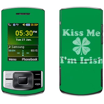   «Kiss me - I'm Irish»   Samsung C3050