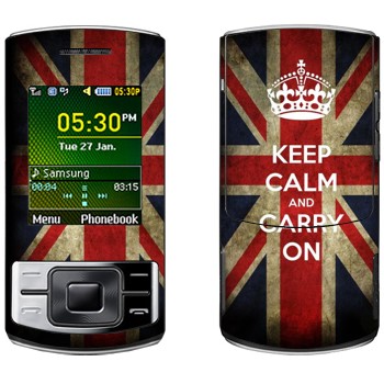   «Keep calm and carry on»   Samsung C3050