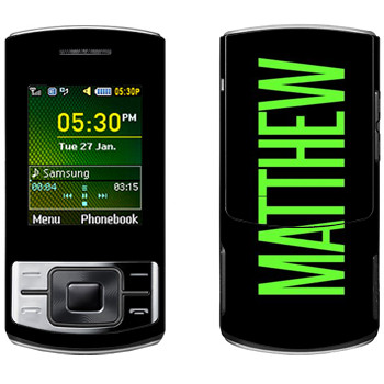   «Matthew»   Samsung C3050