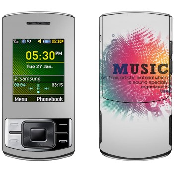  « Music   »   Samsung C3050