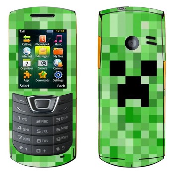   «Creeper face - Minecraft»   Samsung C3200 Monte Bar