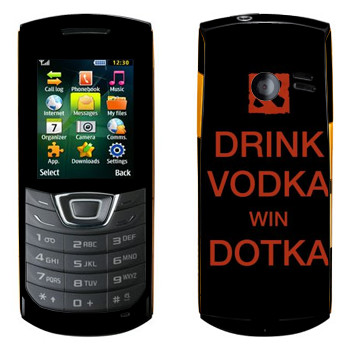   «Drink Vodka With Dotka»   Samsung C3200 Monte Bar