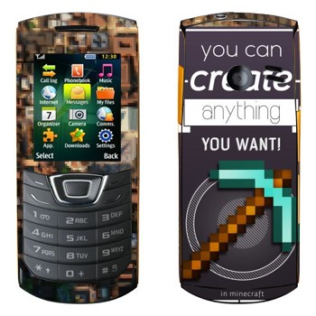   «  Minecraft»   Samsung C3200 Monte Bar