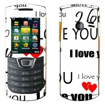   «I Love You -   »   Samsung C3200 Monte Bar