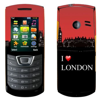   «I love London»   Samsung C3200 Monte Bar