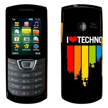   «I love techno»   Samsung C3200 Monte Bar