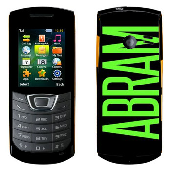   «Abram»   Samsung C3200 Monte Bar