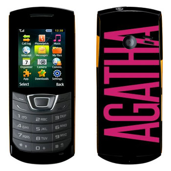   «Agatha»   Samsung C3200 Monte Bar