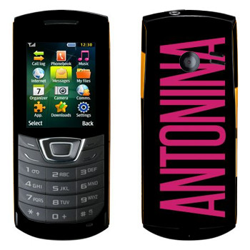   «Antonina»   Samsung C3200 Monte Bar