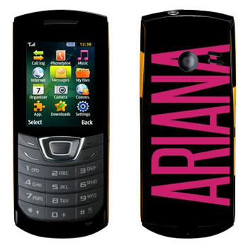   «Ariana»   Samsung C3200 Monte Bar