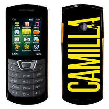   «Camilla»   Samsung C3200 Monte Bar