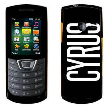   «Cyrus»   Samsung C3200 Monte Bar