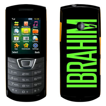   «Ibrahim»   Samsung C3200 Monte Bar