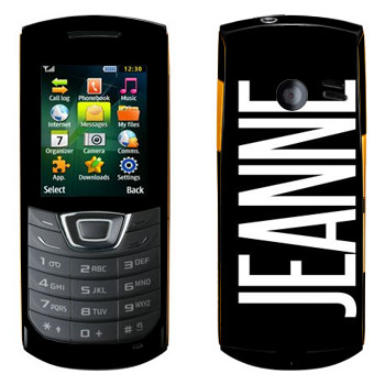   «Jeanne»   Samsung C3200 Monte Bar