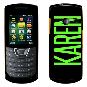   «Karen»   Samsung C3200 Monte Bar