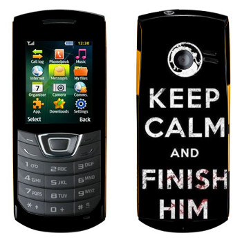   «Keep calm and Finish him Mortal Kombat»   Samsung C3200 Monte Bar