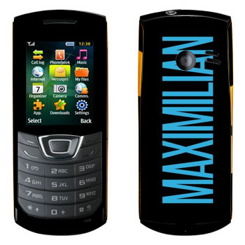   «Maximilian»   Samsung C3200 Monte Bar