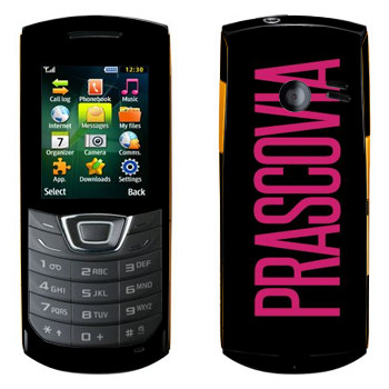   «Prascovia»   Samsung C3200 Monte Bar