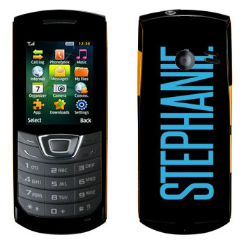   «Stephanie»   Samsung C3200 Monte Bar