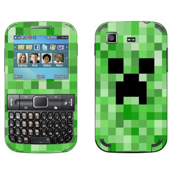   «Creeper face - Minecraft»   Samsung C3222 Duos