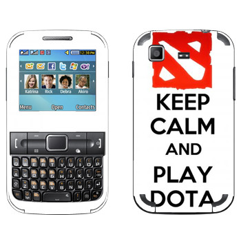   «Keep calm and Play DOTA»   Samsung C3222 Duos