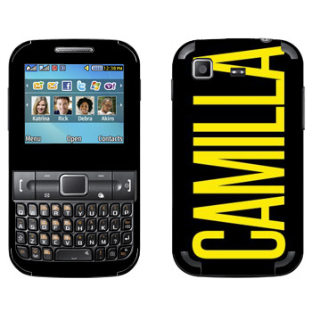   «Camilla»   Samsung C3222 Duos
