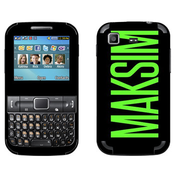  «Maksim»   Samsung C3222 Duos
